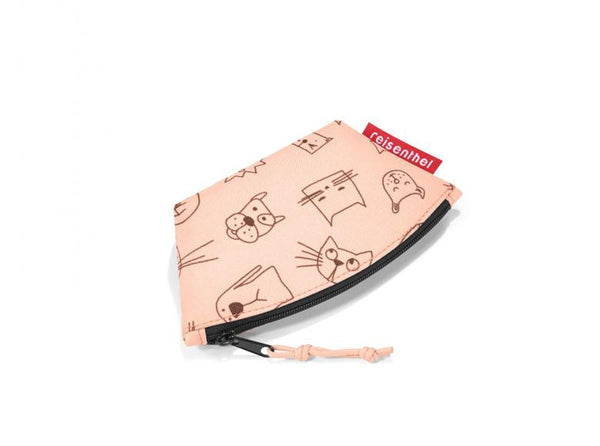Coinpurse Kids Cats & Dogs Rose